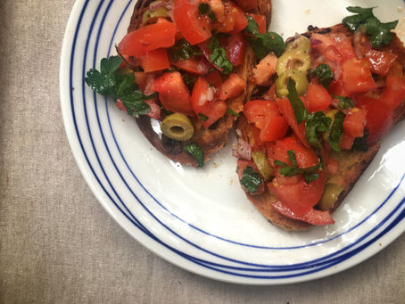Recipe- Breakfast bruschetta