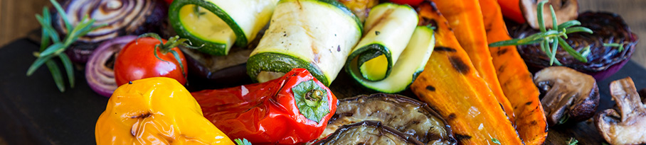 Arranged Food and Objects