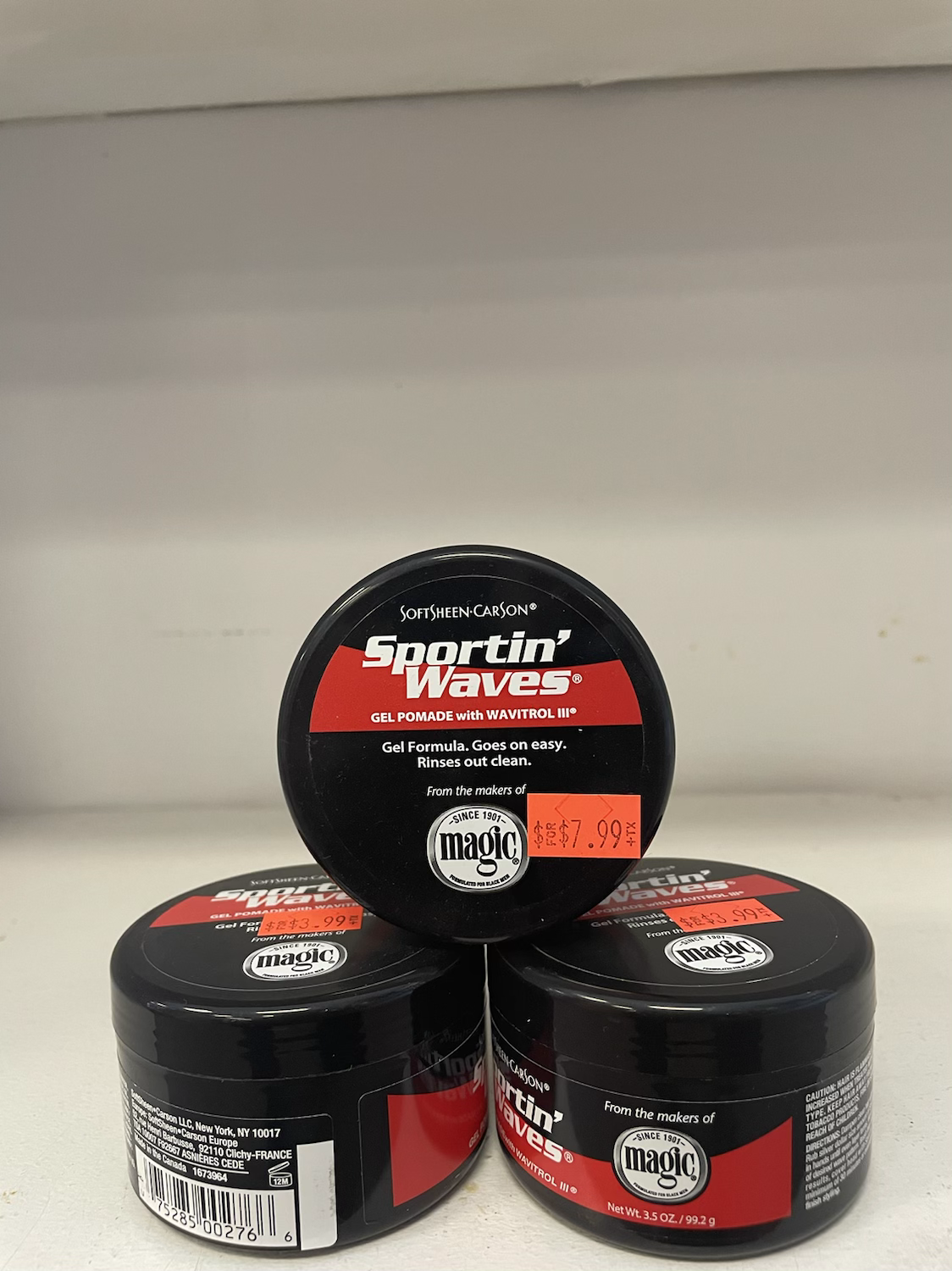 Soft-Sheen Carson ( Sportin’ Waves) Gel Pomade