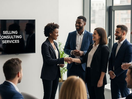 consulting services handshake office