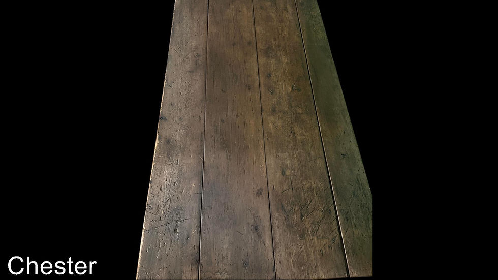 Thumbnail: An early 19th century Canadian yellow painted pine table, Quebe
