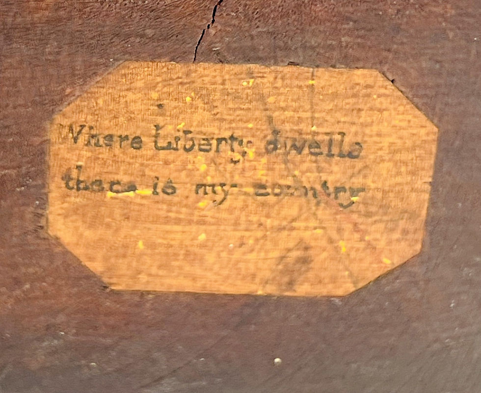 Thumbnail: A 19th C Upper Canada Rebellion Box by George Lamb, dated Toronto 1838