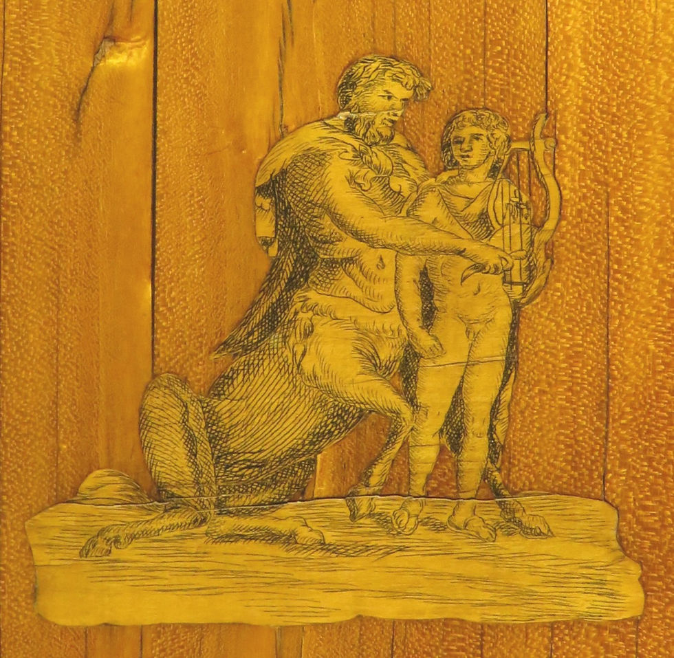 Thumbnail: An Exceptional 18th C Italian neoclassical parquetry & marquetry commode