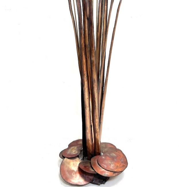 Thumbnail: Michael Hewitt of Metalmorphosis (1939-2012) 'Cattails' copper sculpture, 1974
