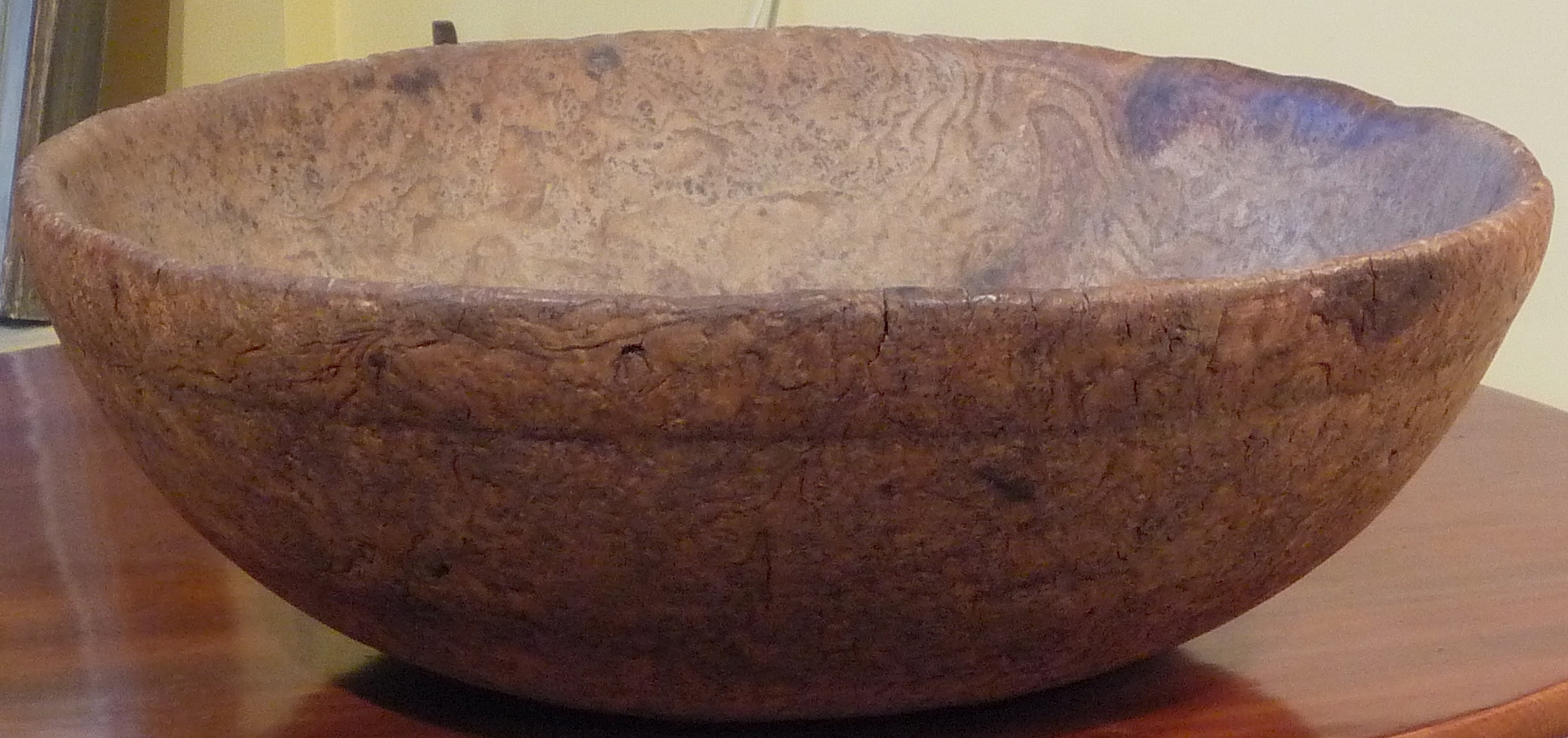 WOODLANDS BURL BOWL