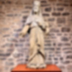 Thumbnail: A rare Quebec Sacred Heart statue by master sculptor Louis Jobin (1845-1928)