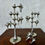 Thumbnail: Two rare & original BMF Nagel 'Orion' candle holders, designed by Caesar Stoffi