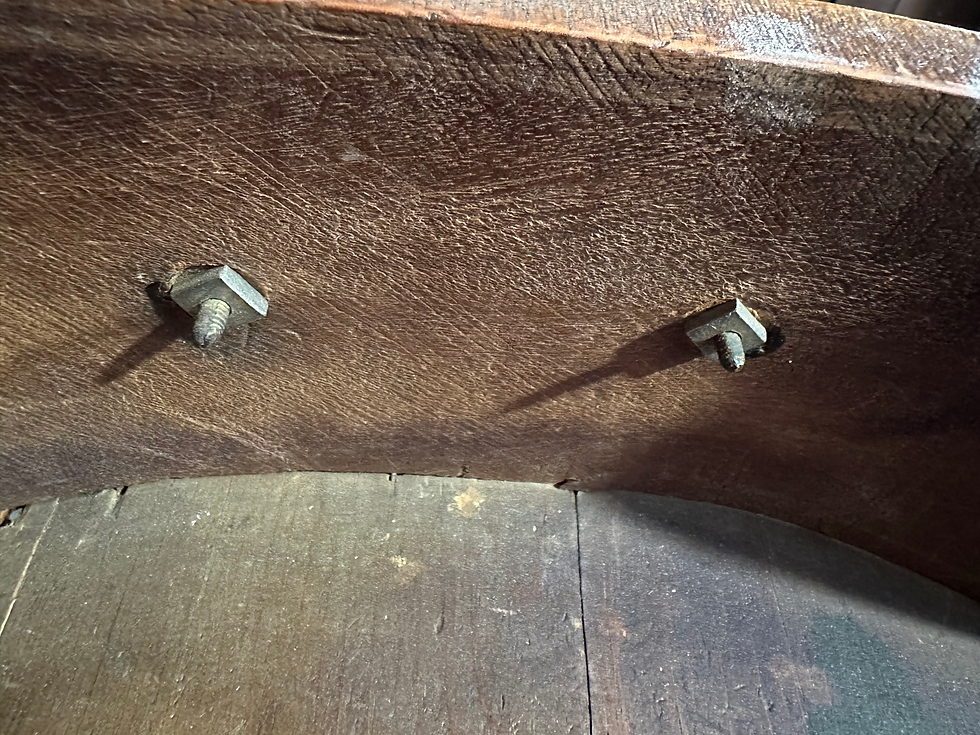 Thumbnail: An 18th century American mahogany block front secretary desk, likely Boston