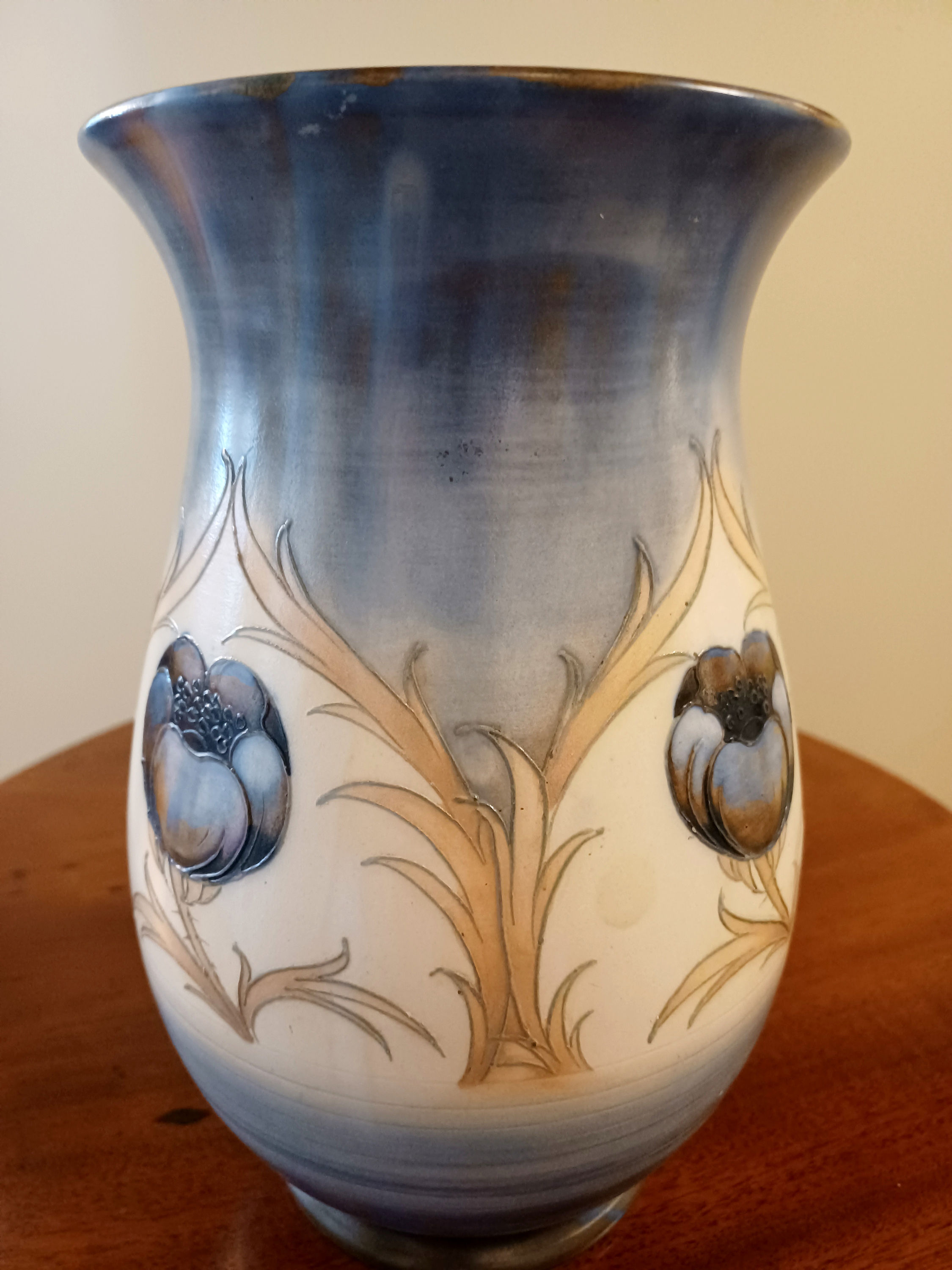 A William Moorcroft Art Nouveau 'Poppy Vase' signed