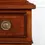Thumbnail: A late 19th Century English astragal glazed mahogany bookcase on bracket feet