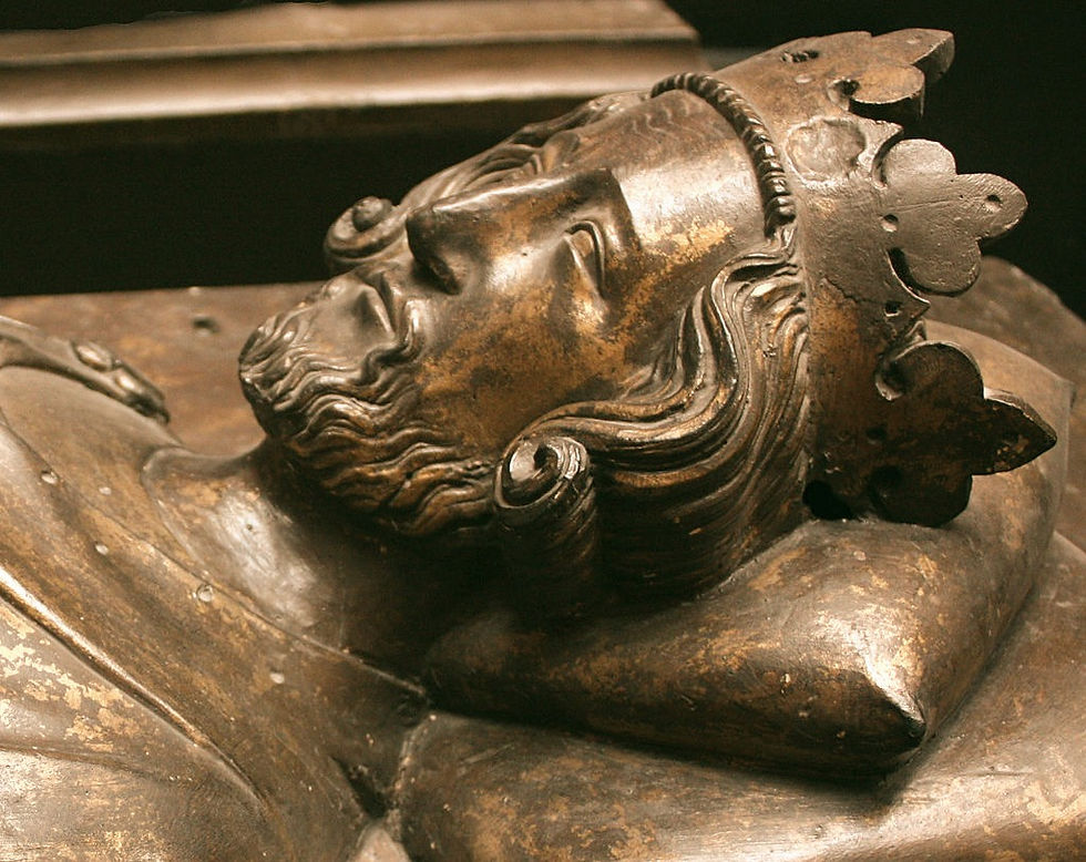 Effigy of Henry III of England on his tomb in Westminster Abbey
