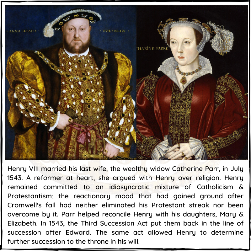 King Henry VIII & Catherine Parr
