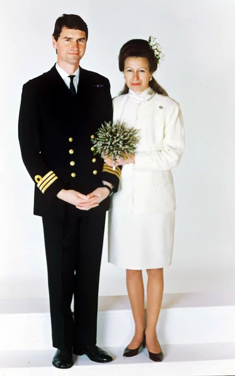 Princess Royal & Timothy Laurence Wedding photo