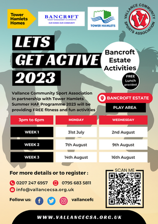 Summer 2023 Activities