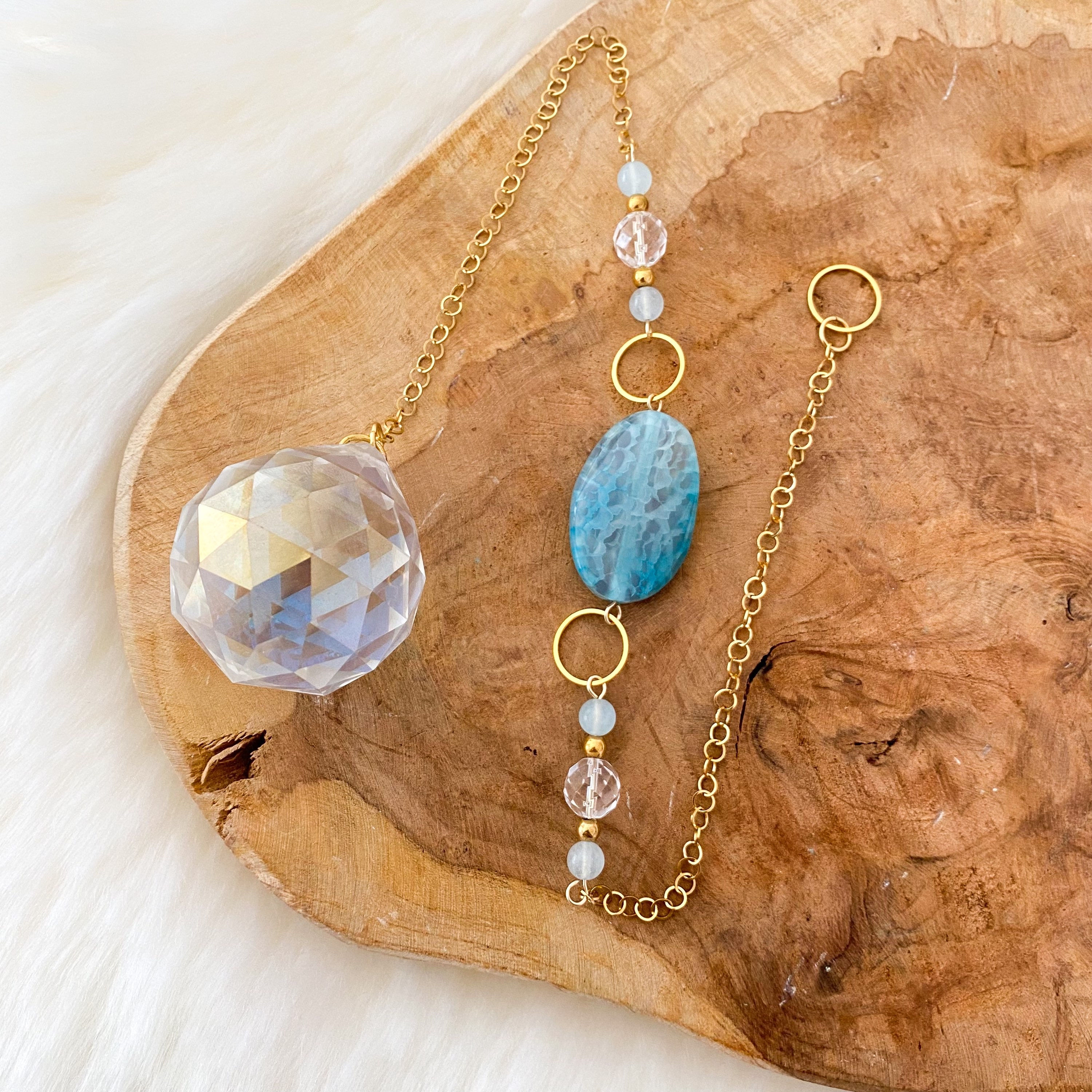 Suncatcher blue beam