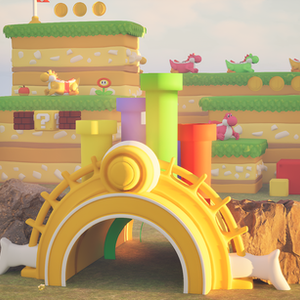 Super Nintendo World - Blender & Unreal Engine