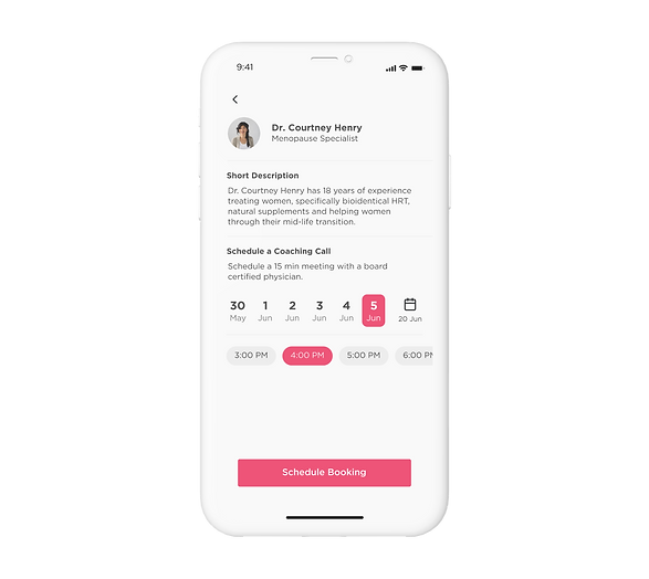Femality health App