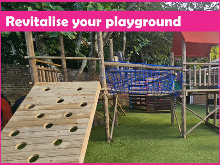Rustics can help economically revitalise your playground