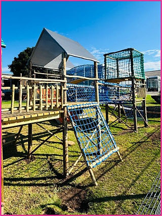 Rustics Jungle Gyms installed at Old Selbornian Club