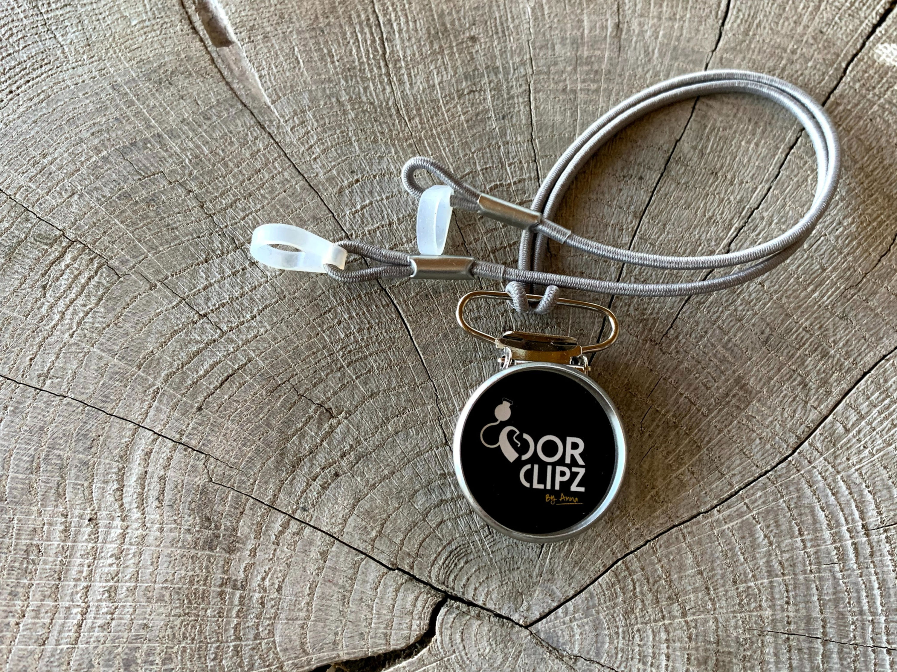 OorclipZ - kids magneet grijs