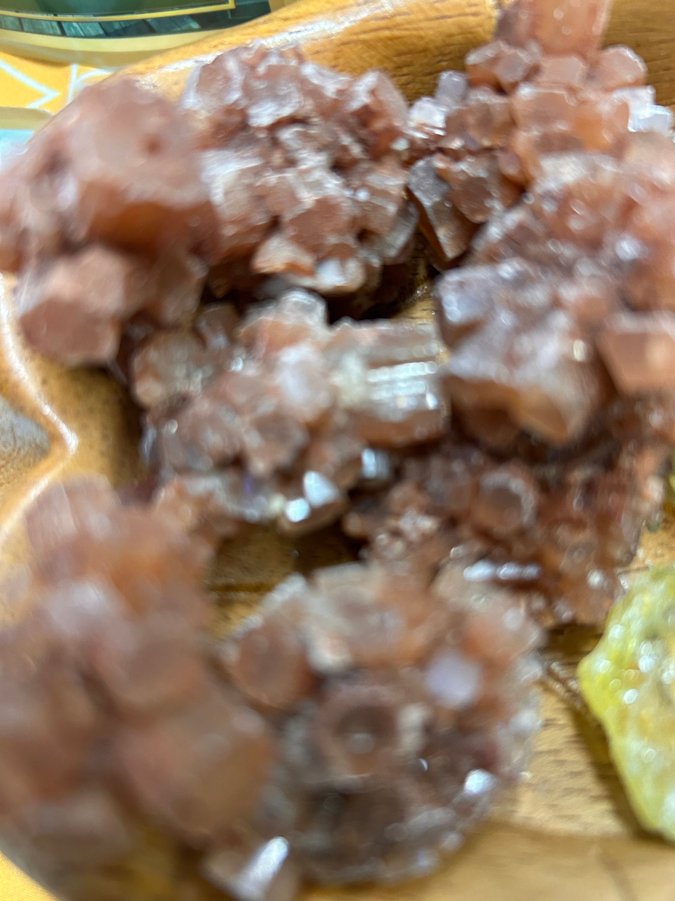 Red Orange Aragonite Rough