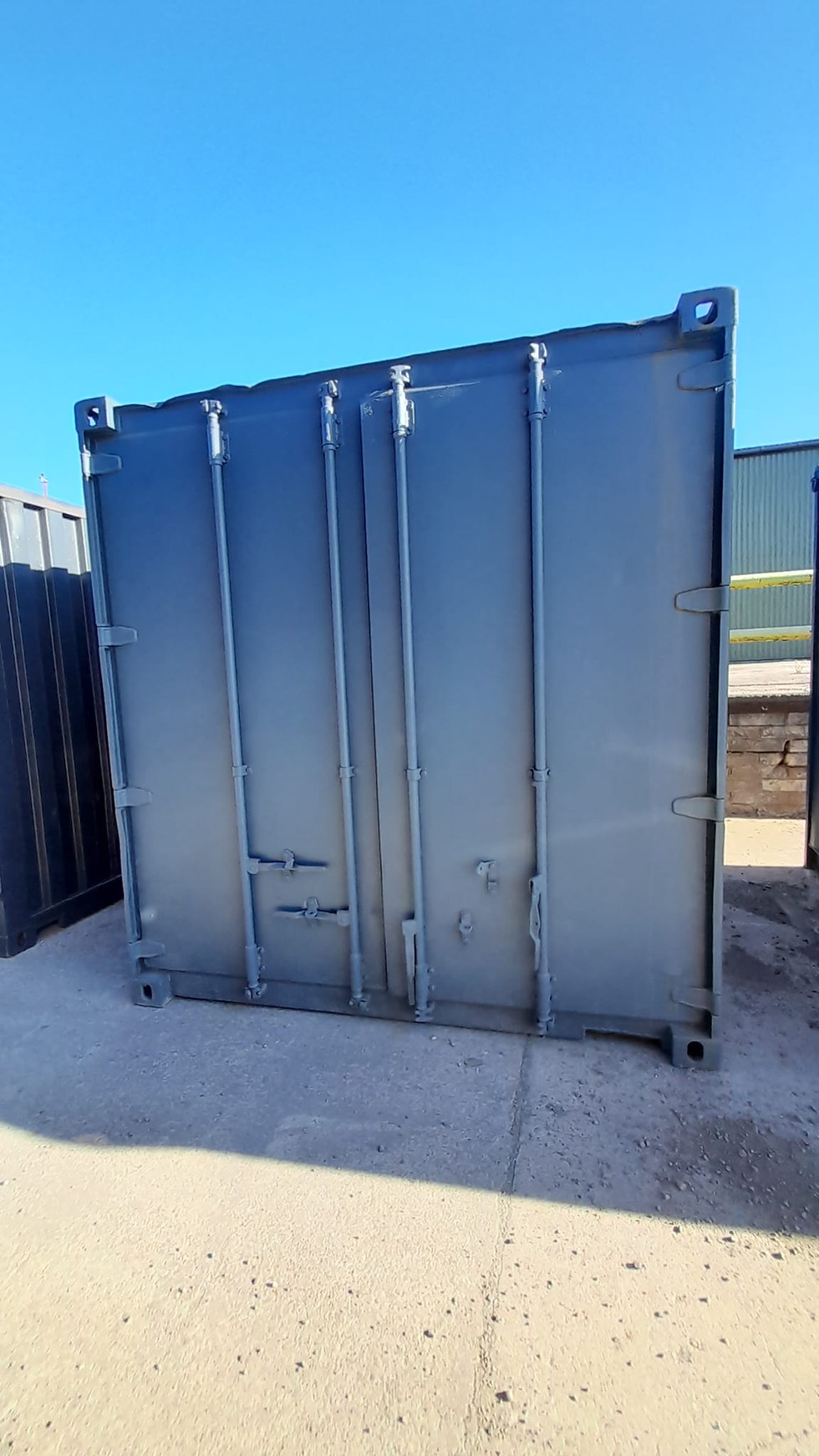 Flat panel door 8ft x 8ft Storage Container