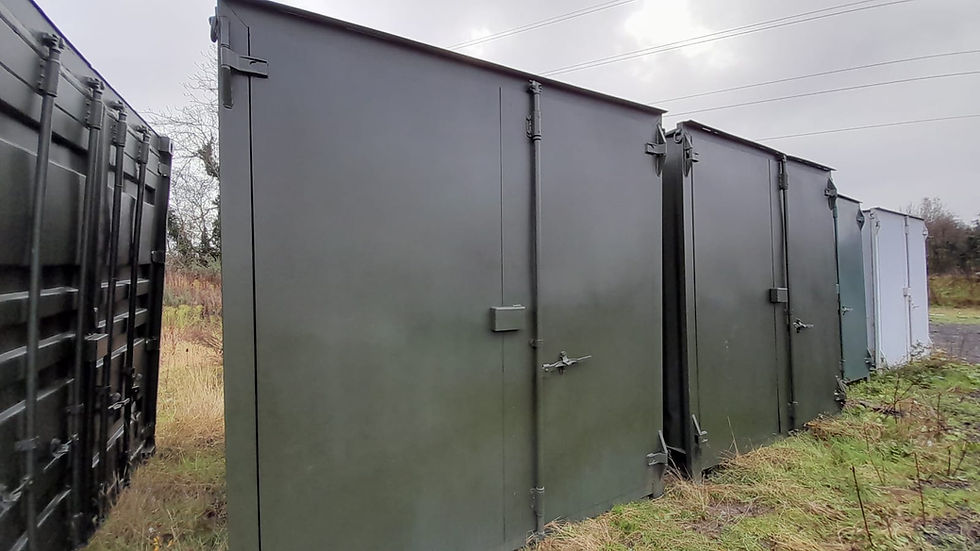 8ft Double Door Storage Container - New/One Trip