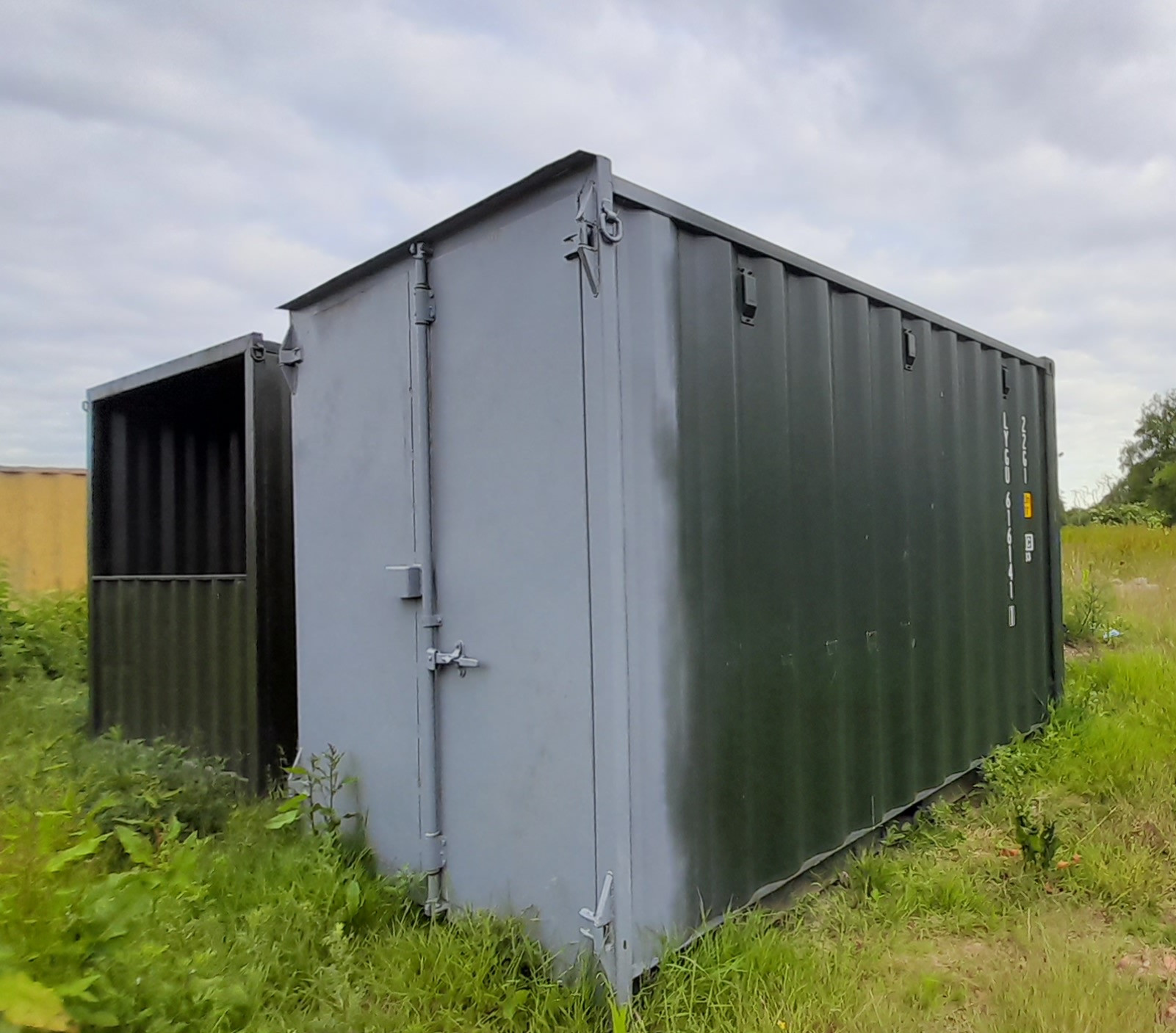 12ft Double Door Storage Container - New/One Trip
