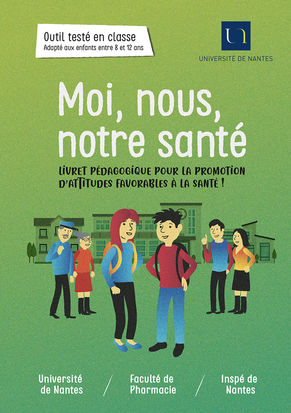 Illustration et maquette d'un livret pédagogique pour la Faculté de Pharmacie de Nantes