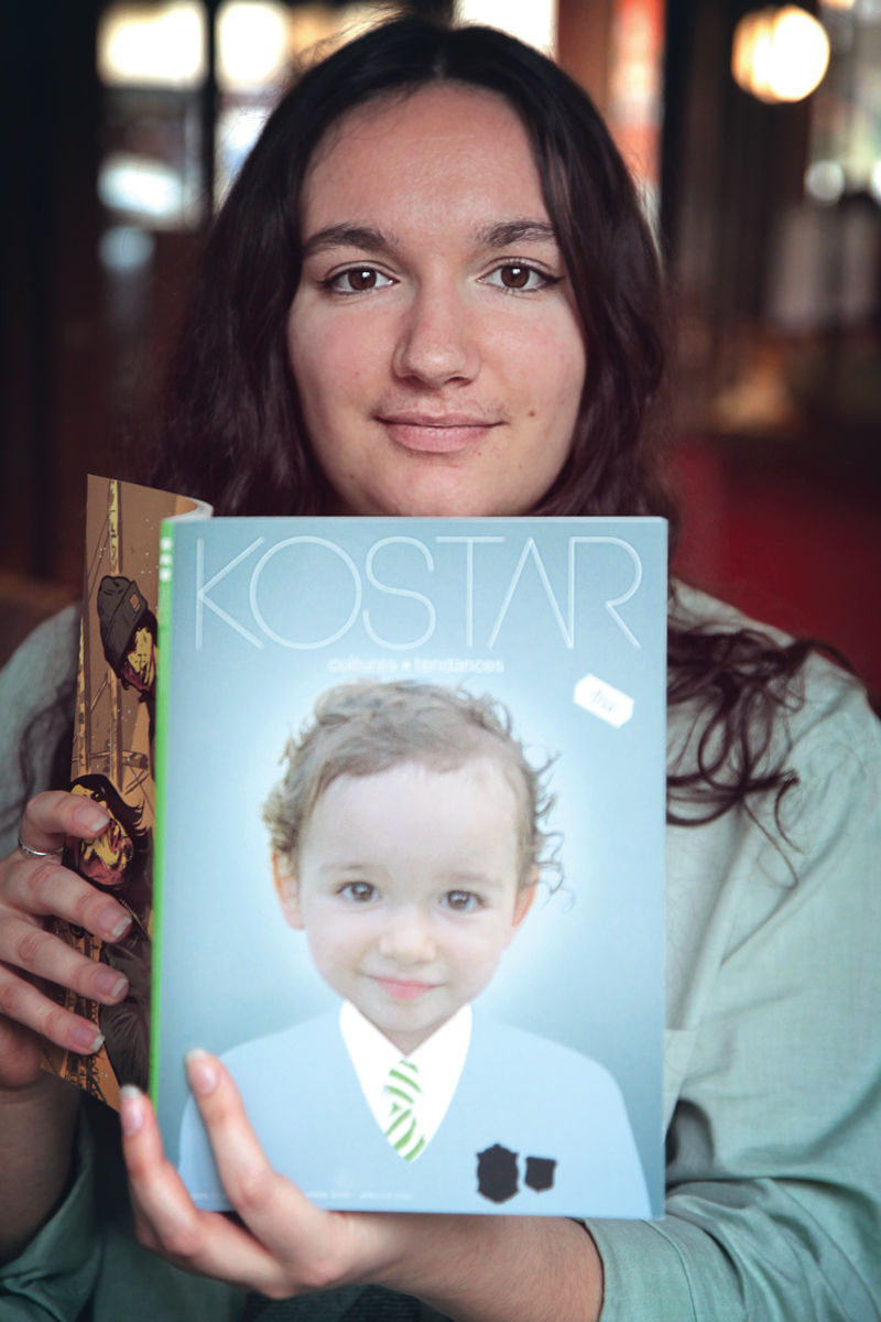 Jade en une du premier Kostar et 20 ans après