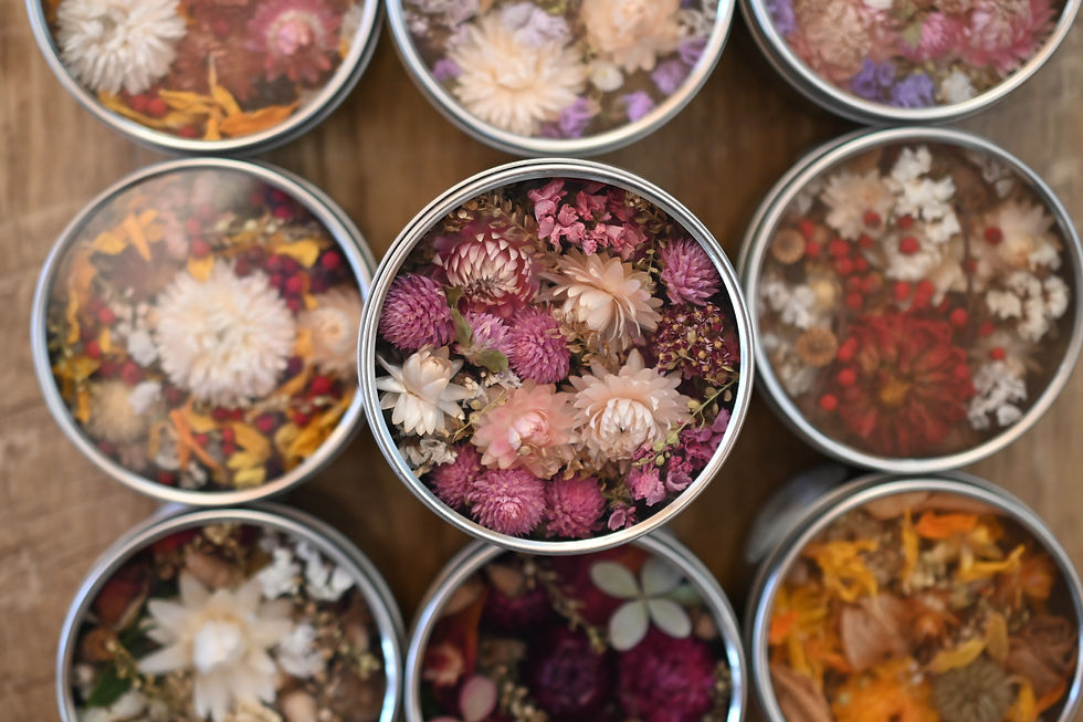 Thumbnail: Dried Flower Tins