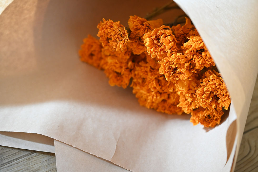 Thumbnail: Dried Marigold Bunch