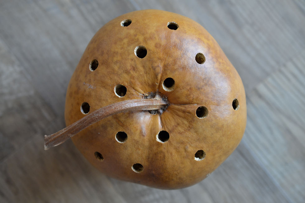 Thumbnail: Gourd Vase for Dried Flowers