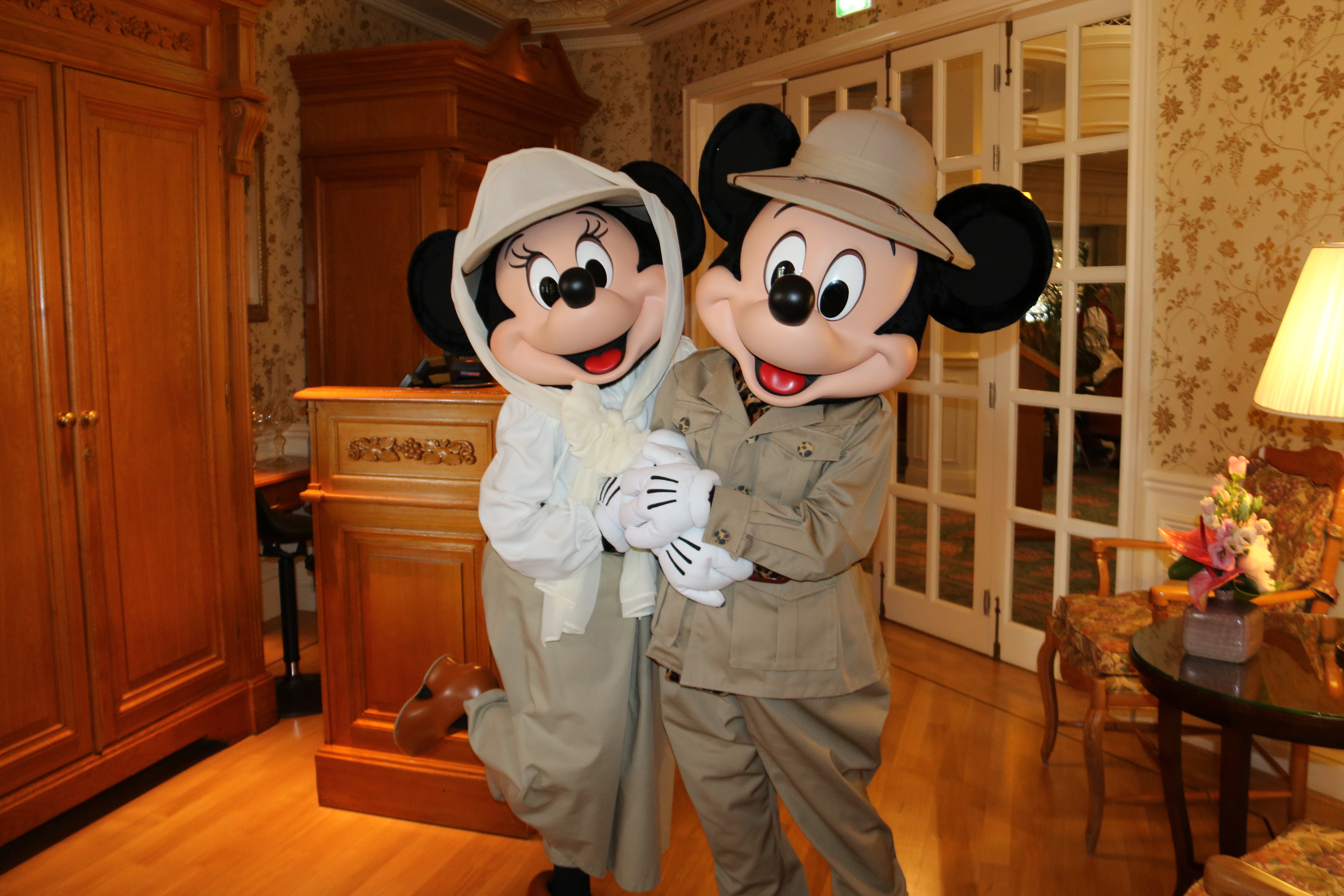 Mickey and Minnie