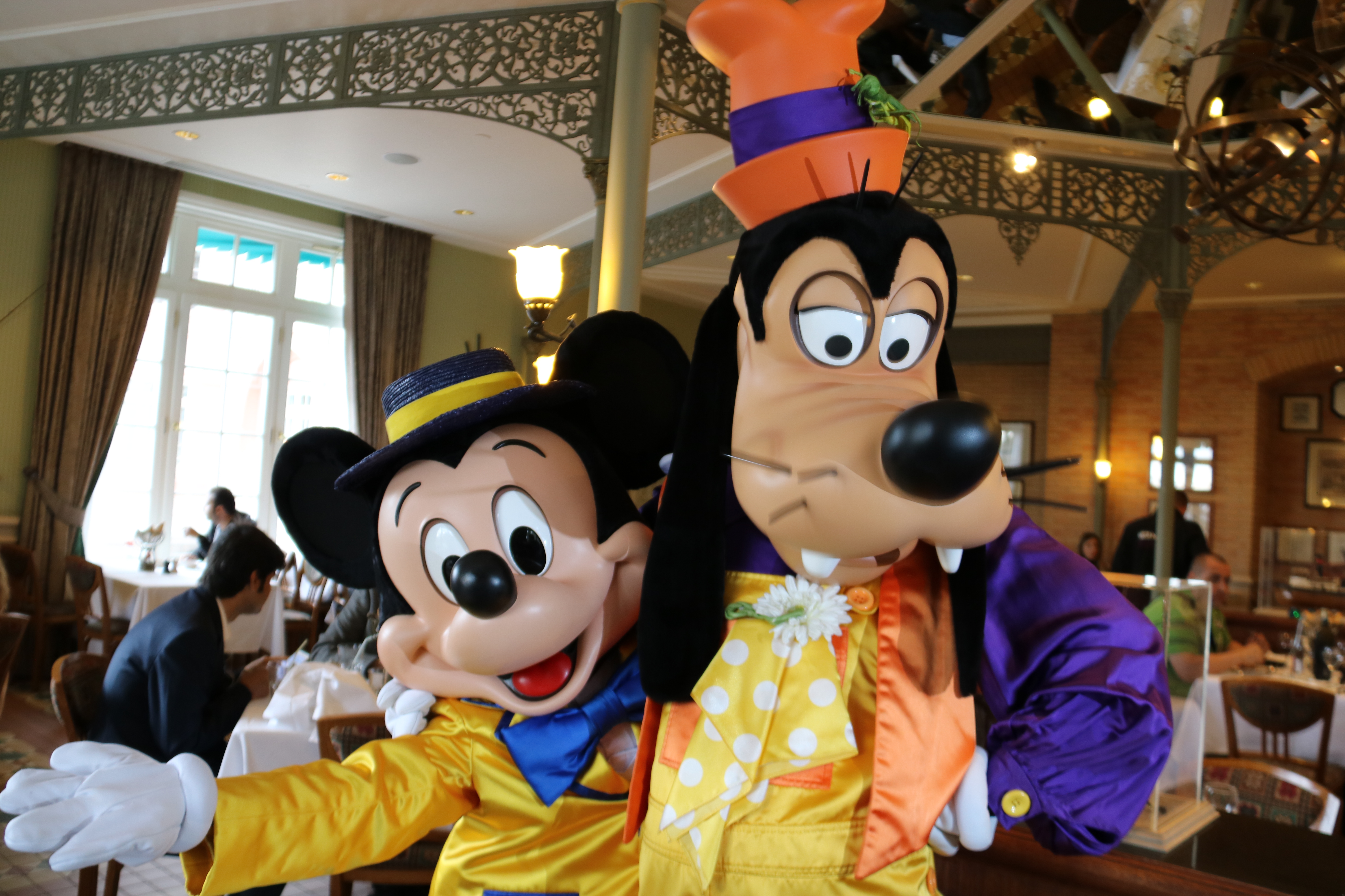 Mickey and Goofy