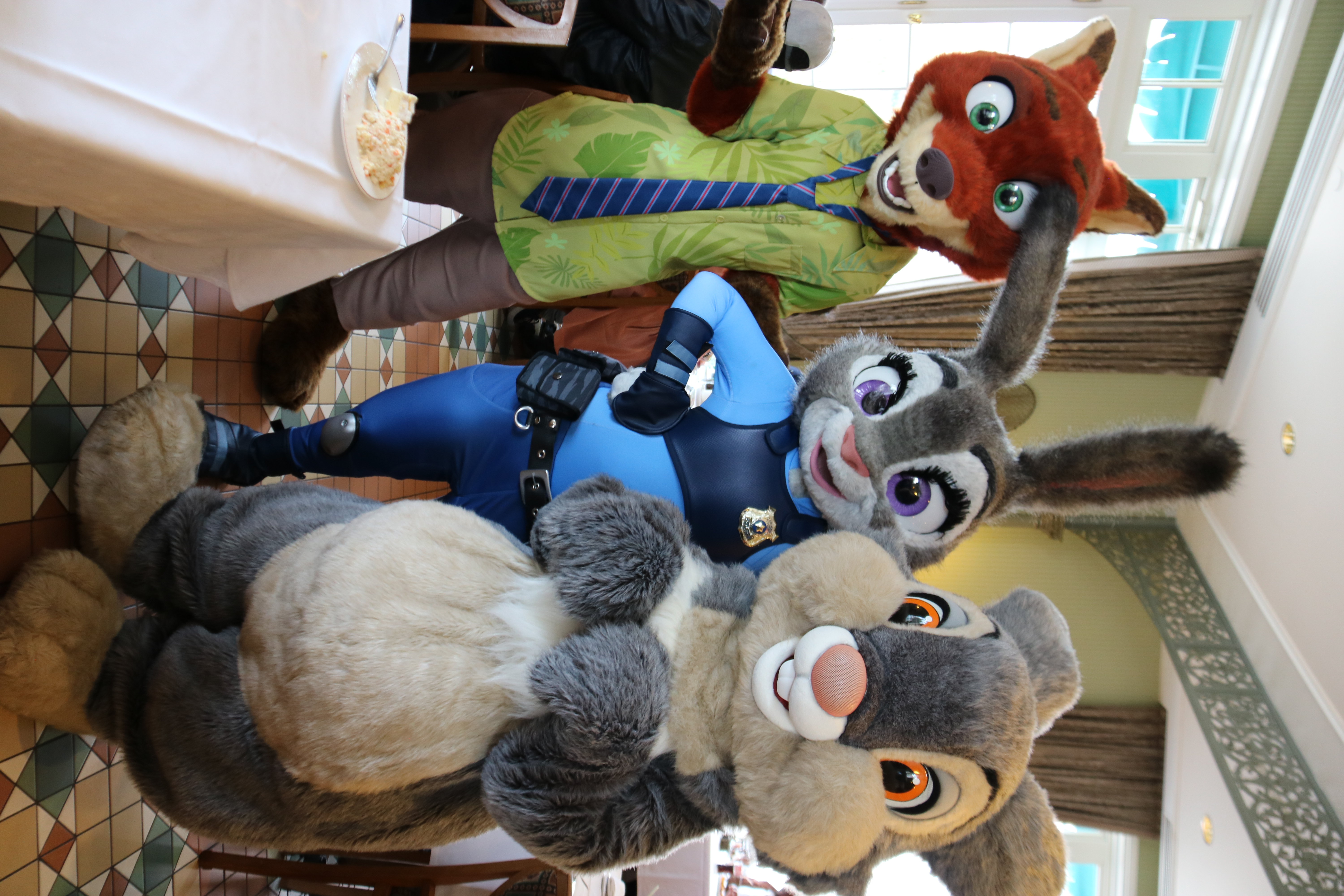 Nick, Judy, and Thumper