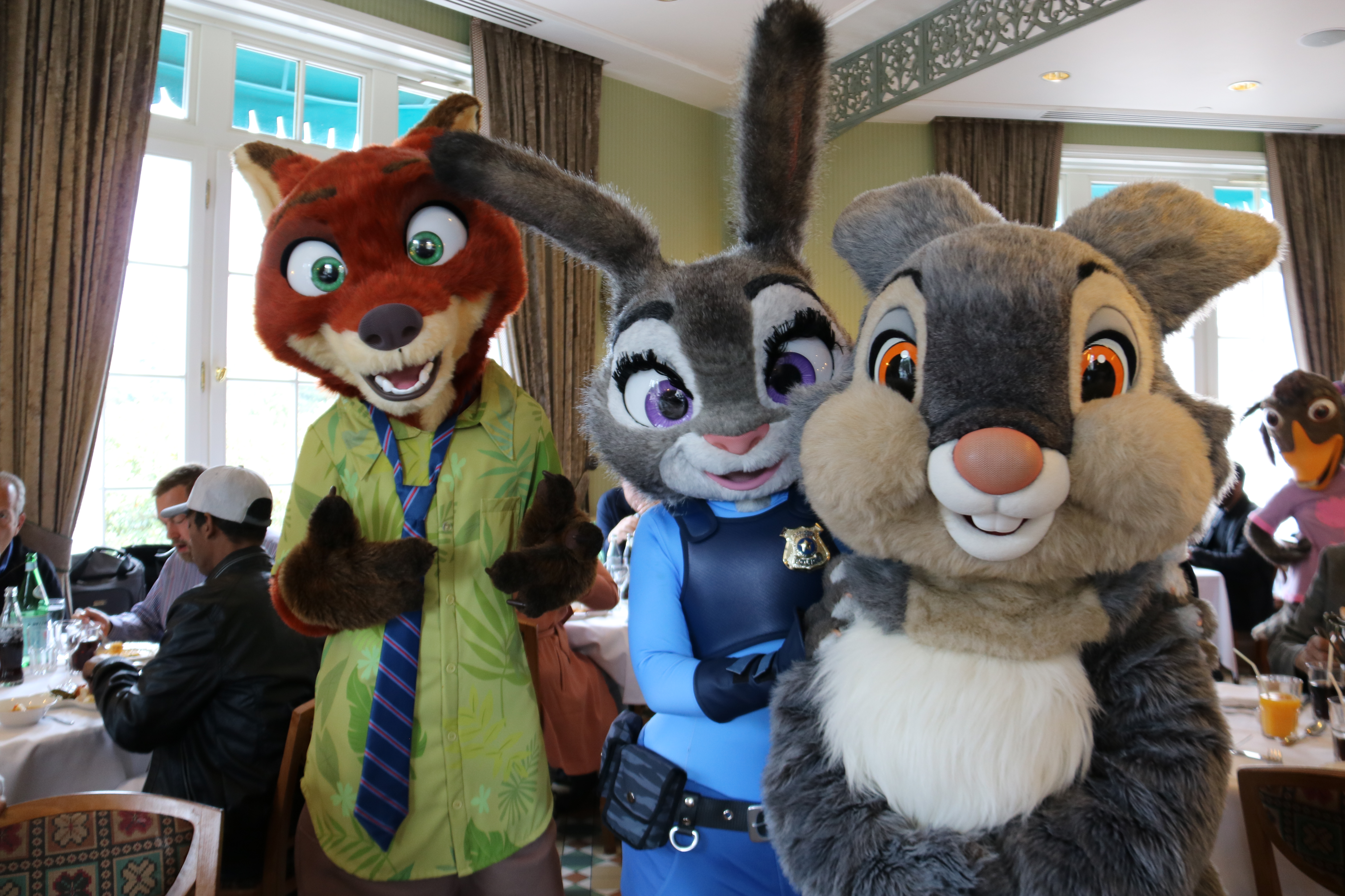Nick, Judy, and Thumper