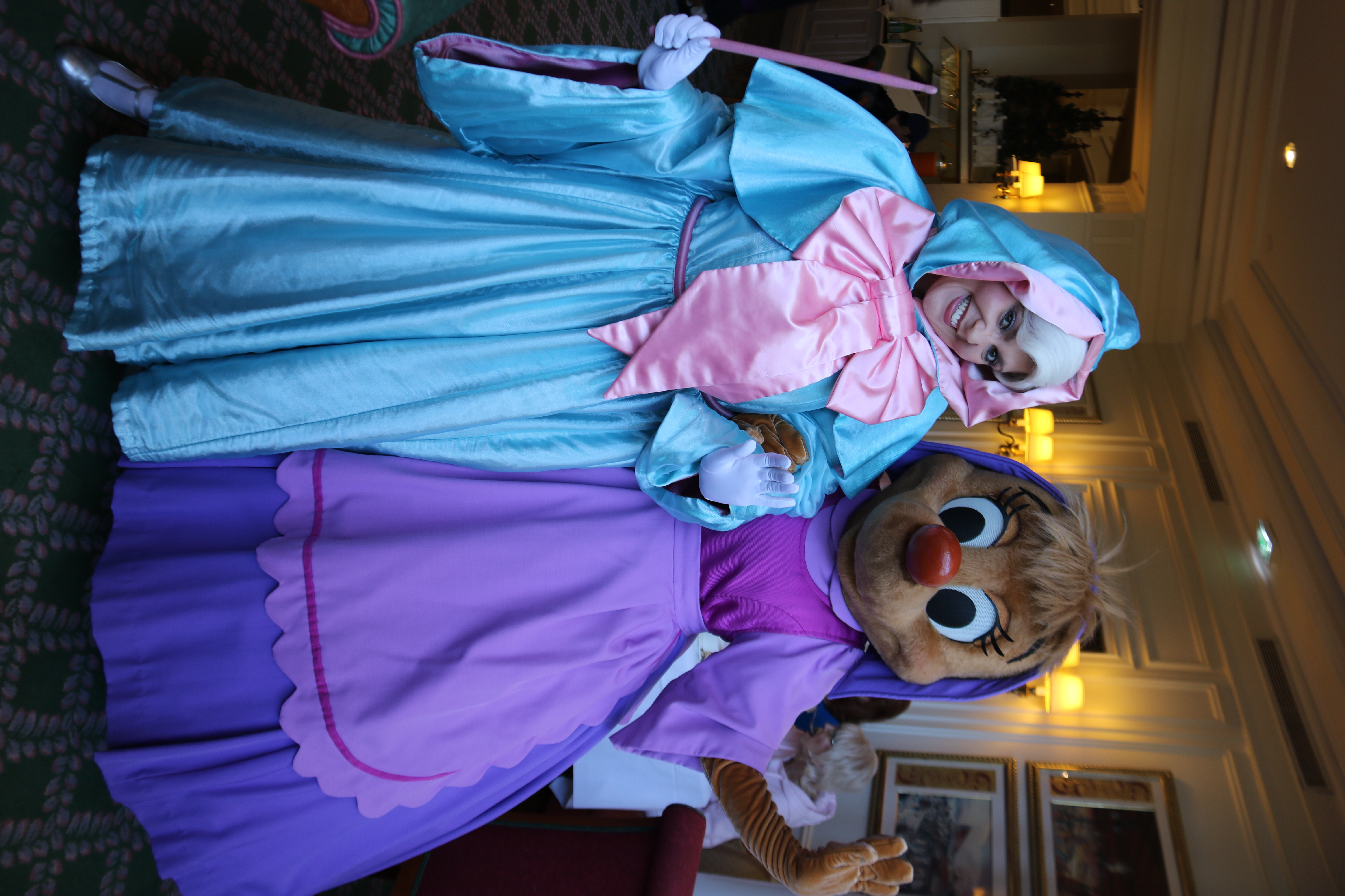 Fairy Godmother and Perla