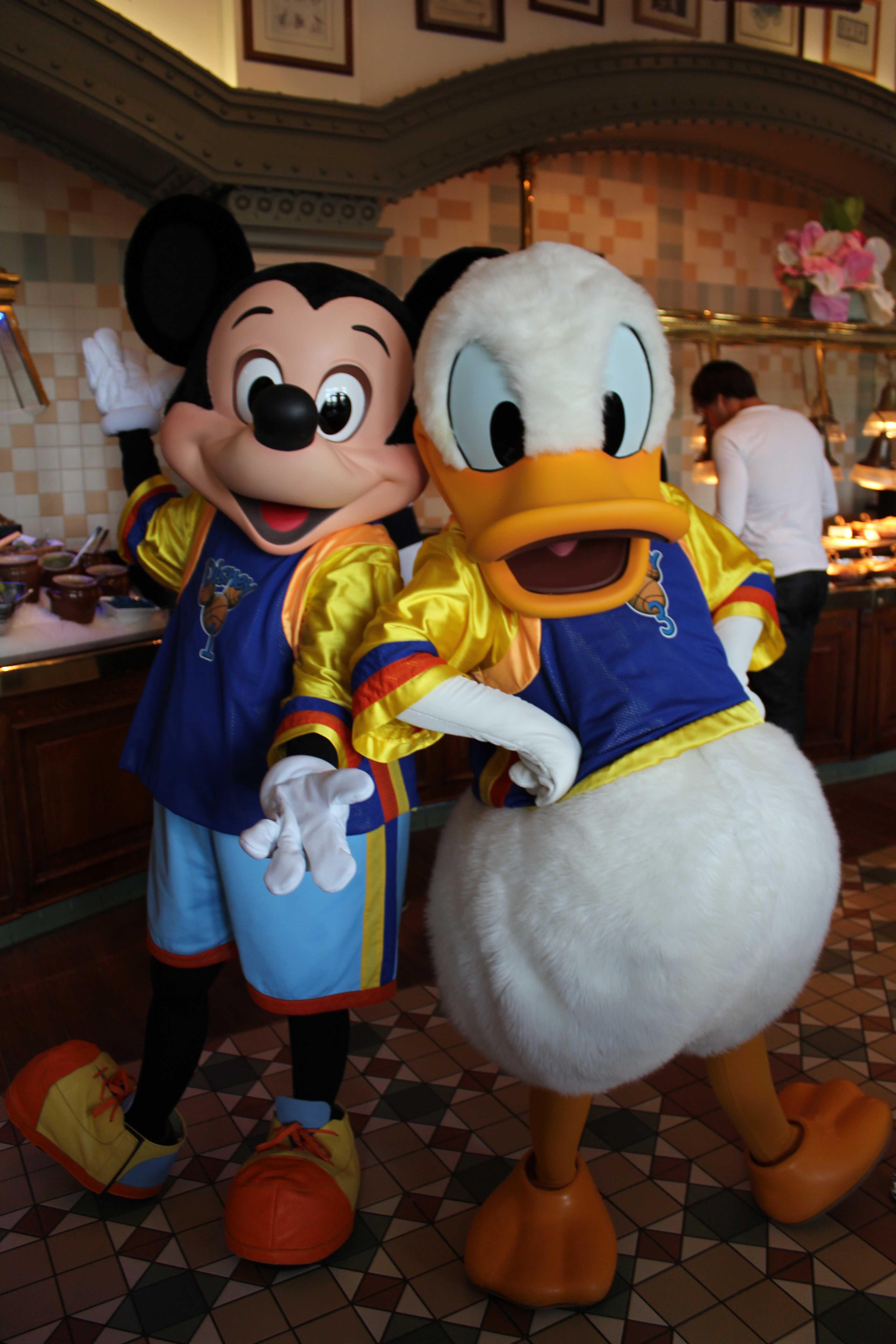 Mickey and Donald