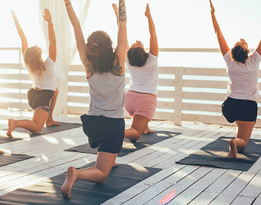 Yoga on Deck
