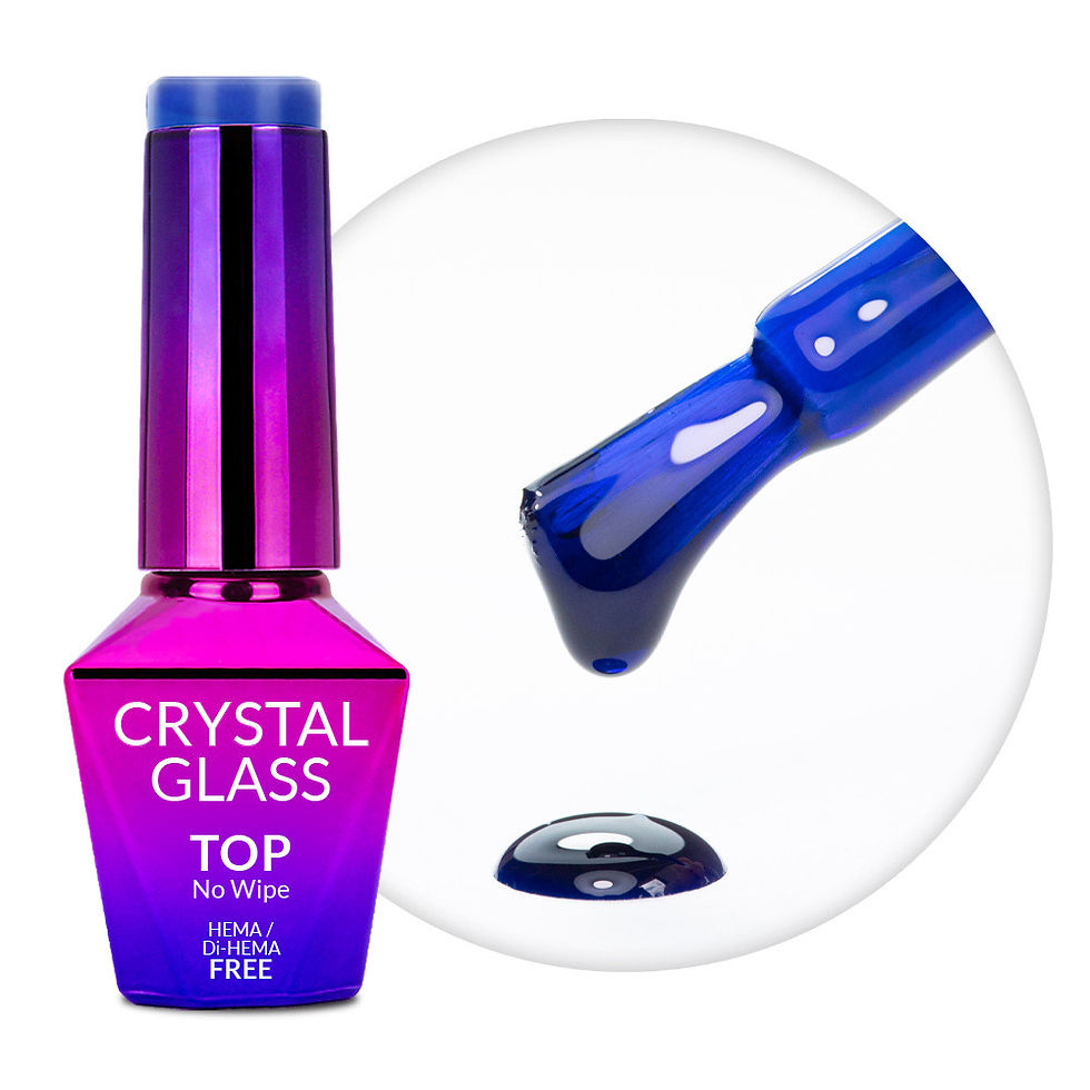 Crystal Glass - Blue