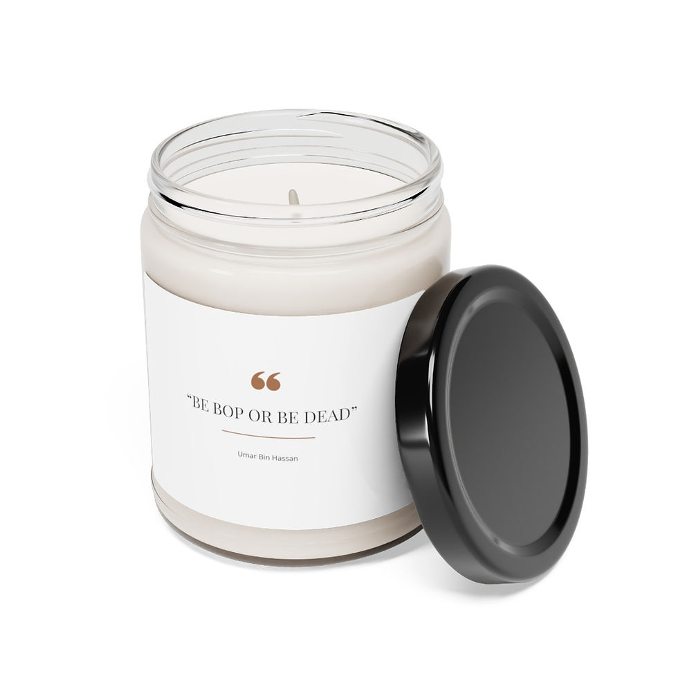 Thumbnail: Be Bop or Be Dead Scented Soy Candle, 9oz