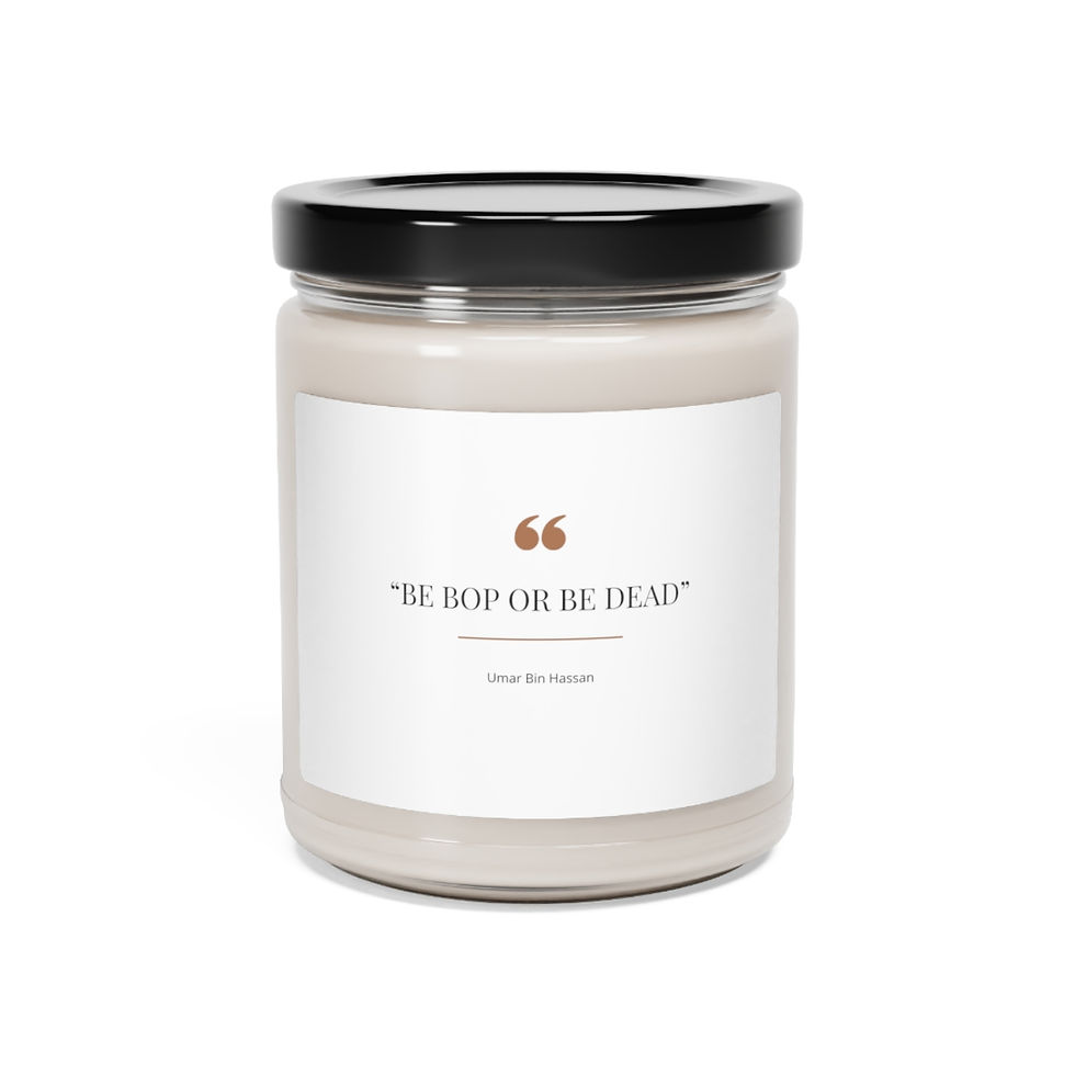 Thumbnail: Be Bop or Be Dead Scented Soy Candle, 9oz