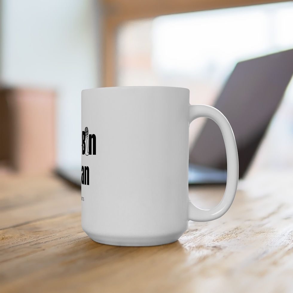 Thumbnail: The Umar, Ceramic Mug 15oz, WHITE