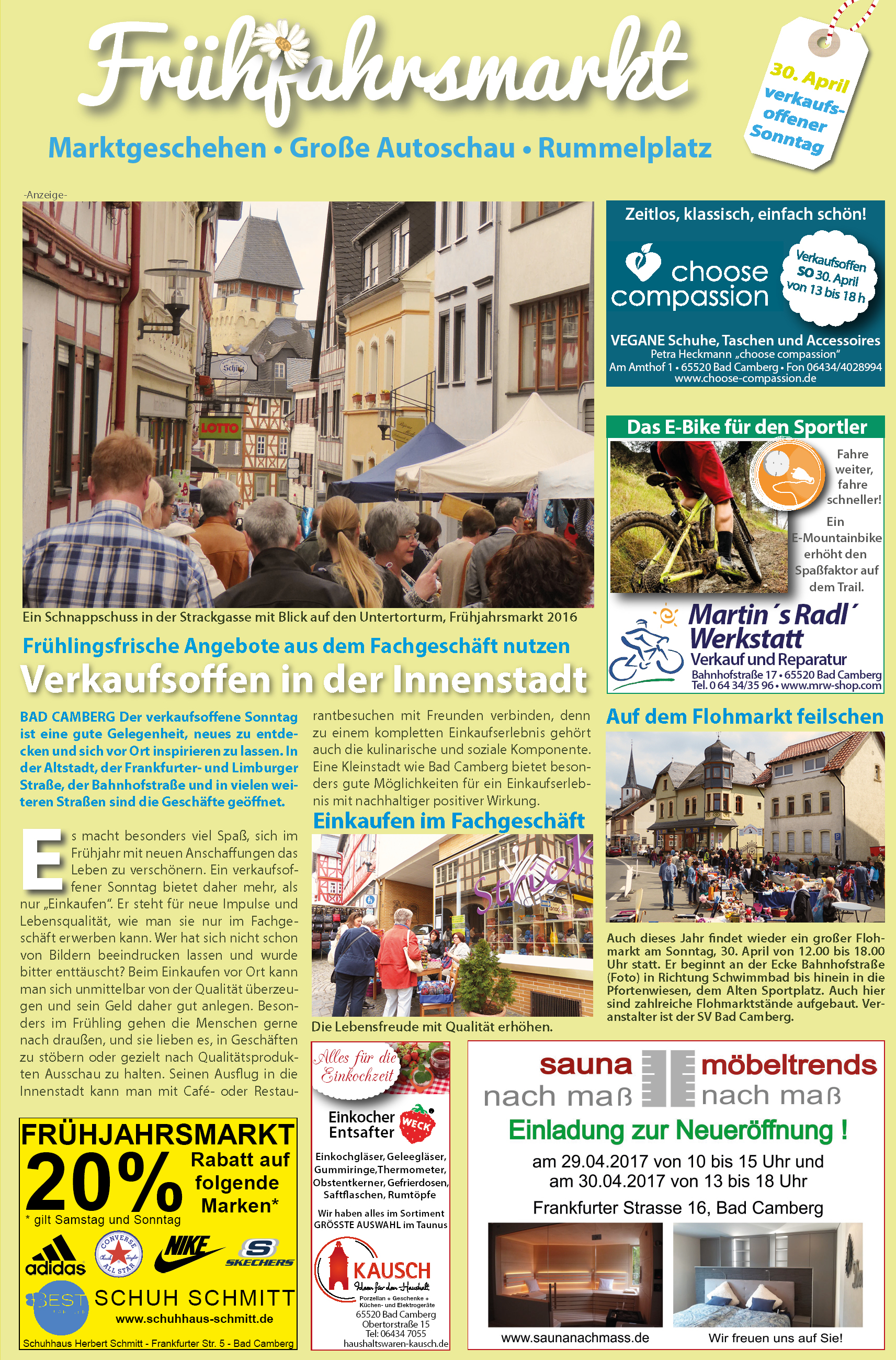 Frühjahrsmarkt 2017