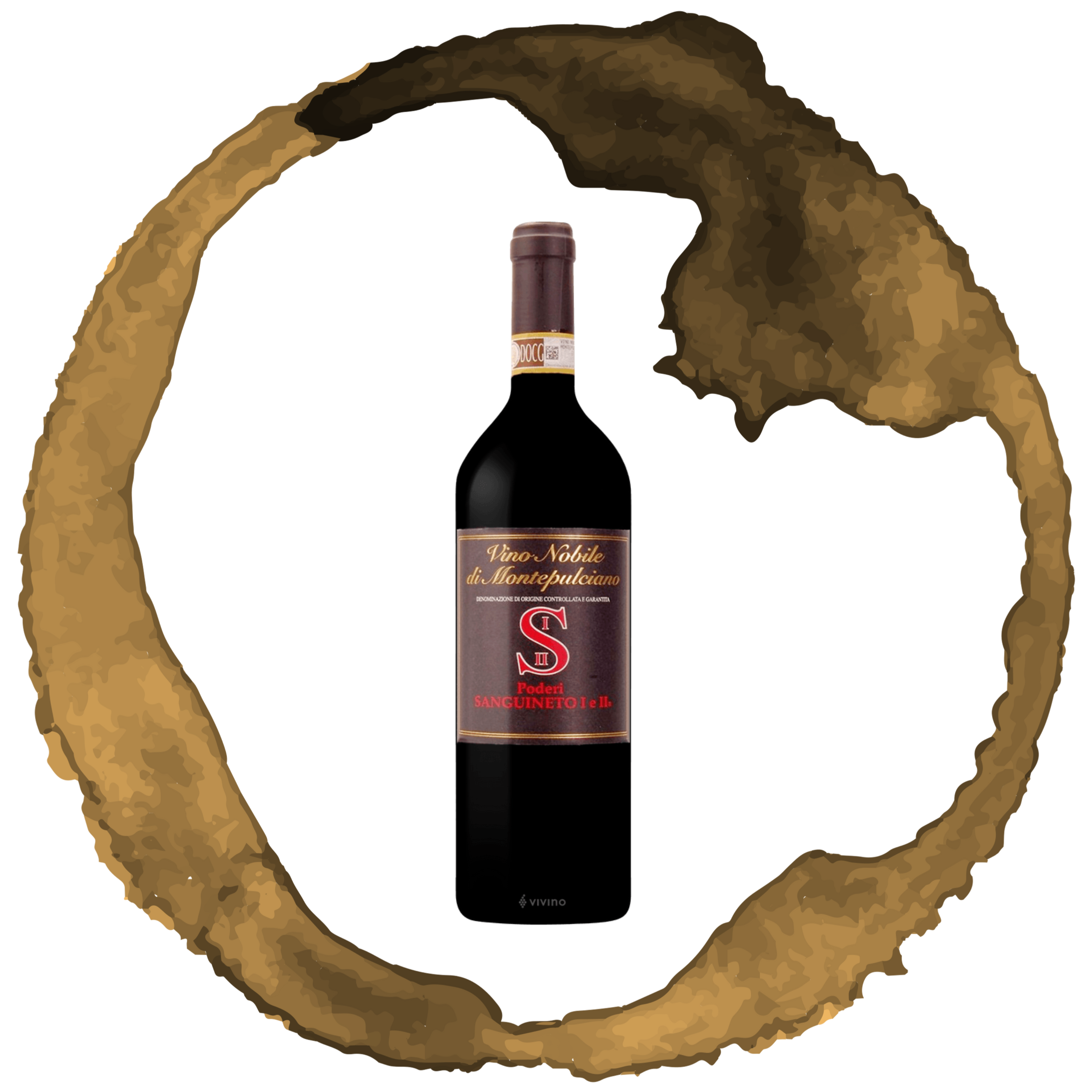 Vino Nobile Poderi Sanguineto 750ml