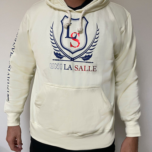 Sudadera Crema Universidad La Salle