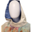 Thumbnail: Printed raw cotton angled top