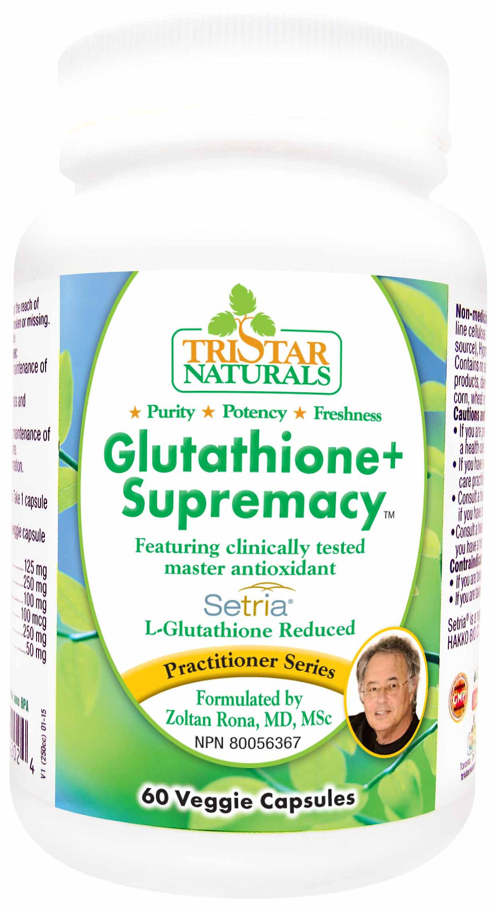Thumbnail: TriStar Glutathione: 60 Veggie Capsules