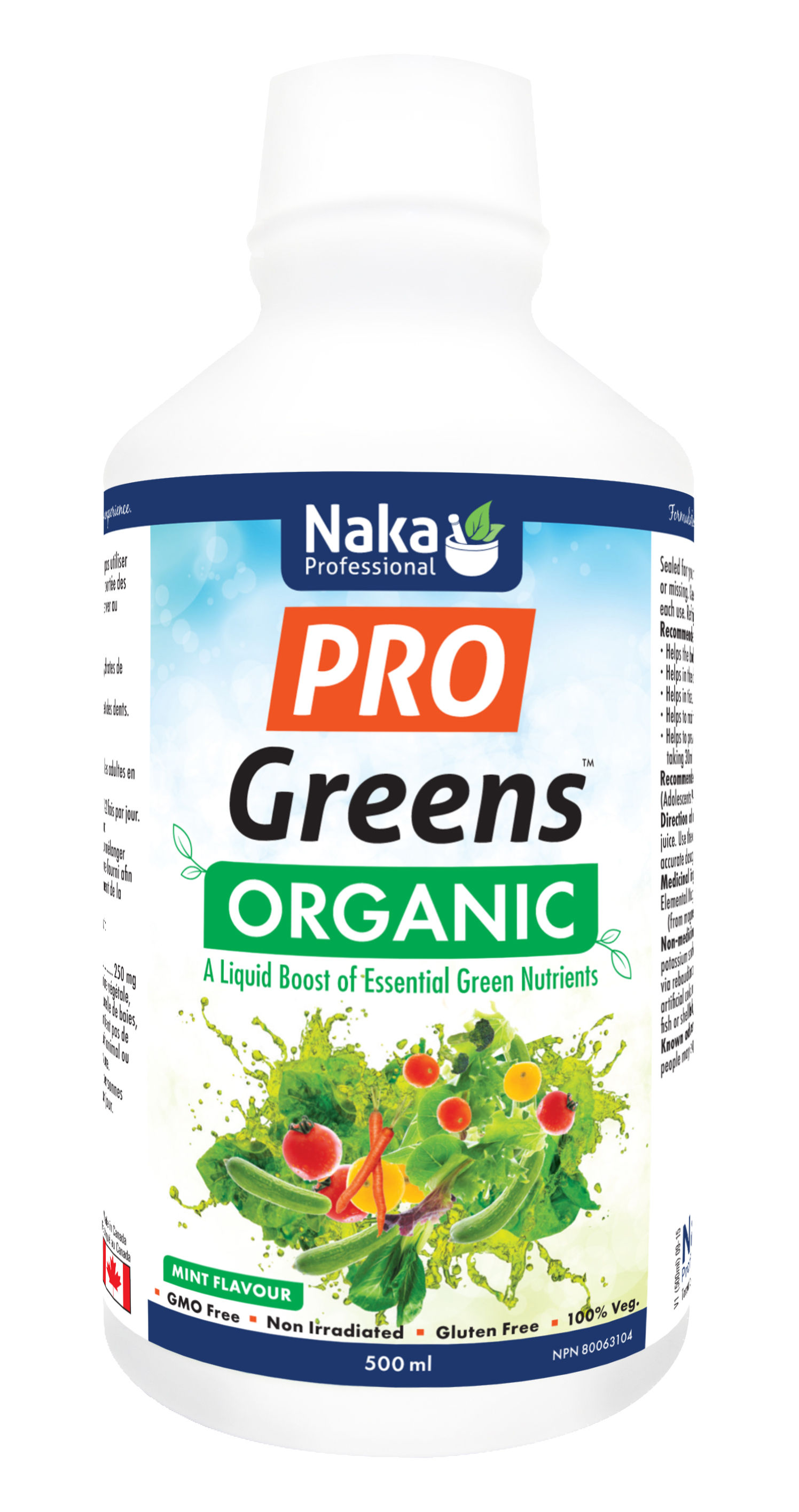 Naka Pro Greens (Organic) - 500 ml